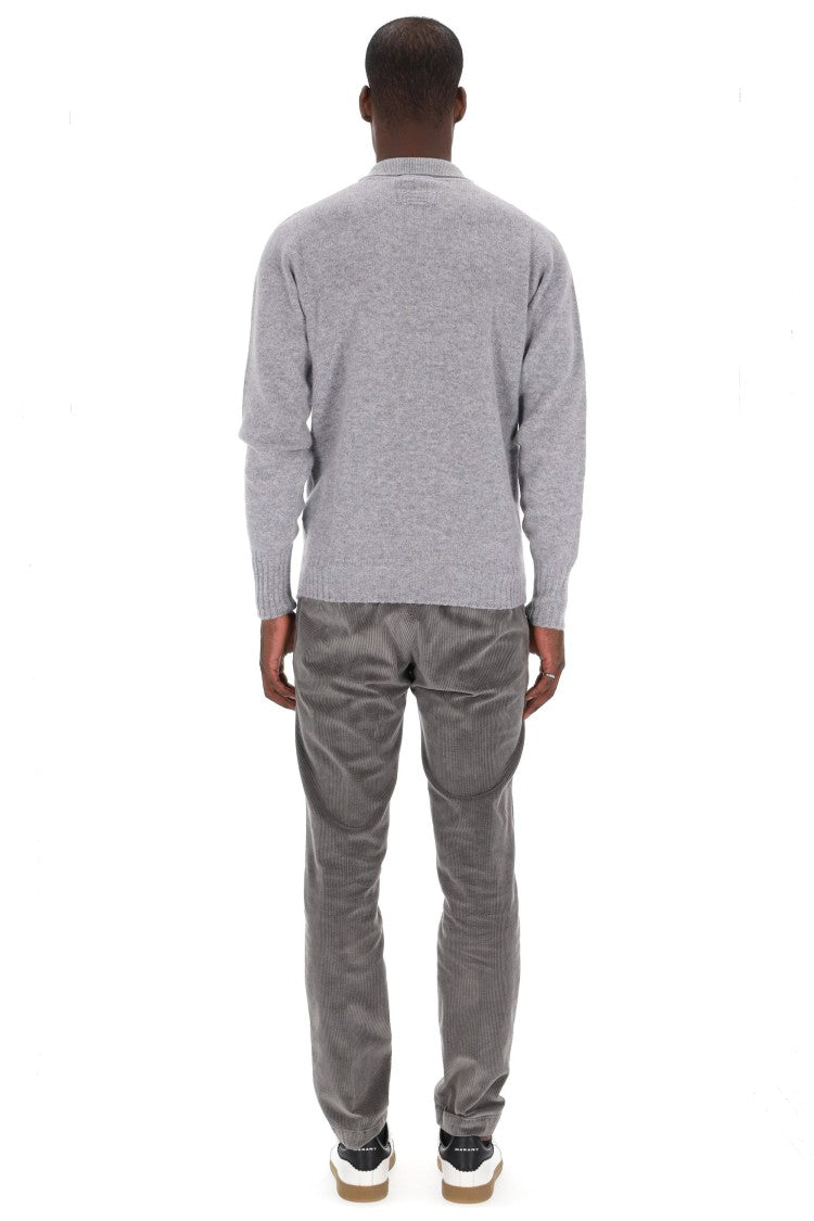 Drumohr Lambswool Knit Polo-Shirt