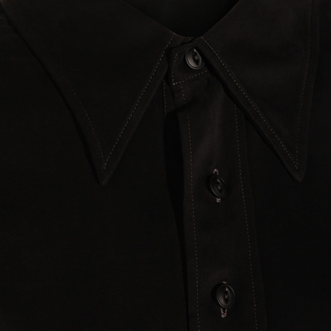 Maison Margiela Classic Black Polo Shirt