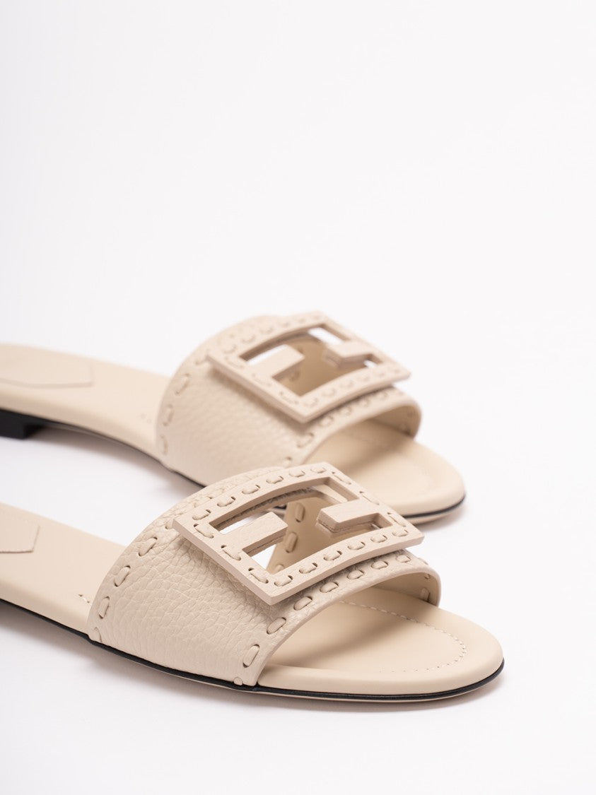 Fendi `Ff` Slides