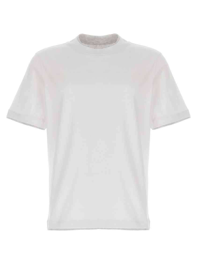 Brunello Cucinelli Double Layer T-Shirt