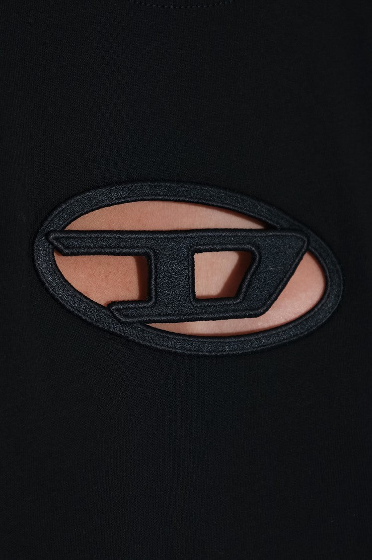 Diesel T-Buxt-Crop-Od' Logo Top