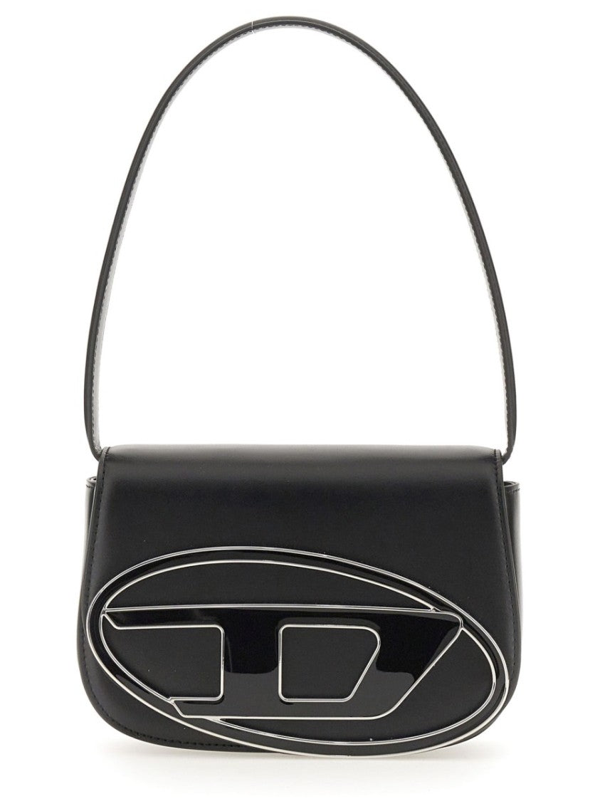 Diesel Rectangular Black Shoulder Bag