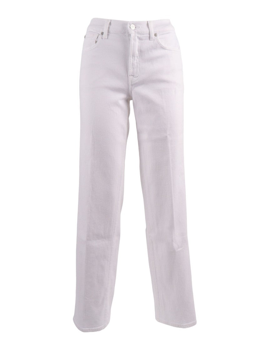 7 For All Mankind Stovepipe Straight Leg Jeans