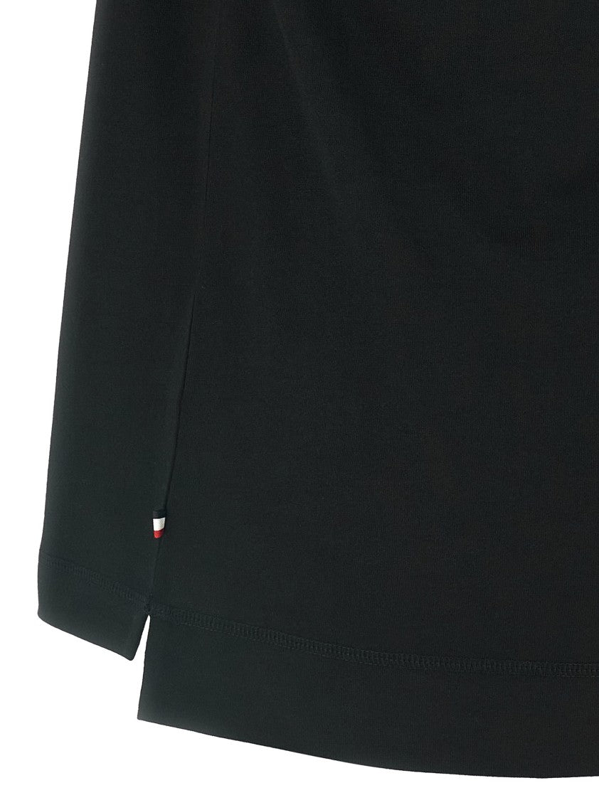 Moncler Grenoble Hem Black Cotton T-Shirt