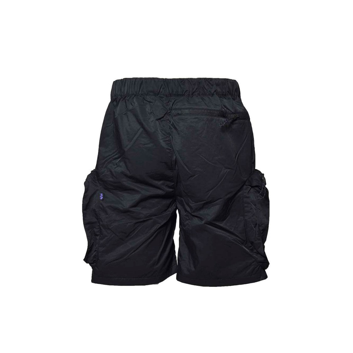 Alpha Industries Black Nylon Utility Uv Bermuda Shorts