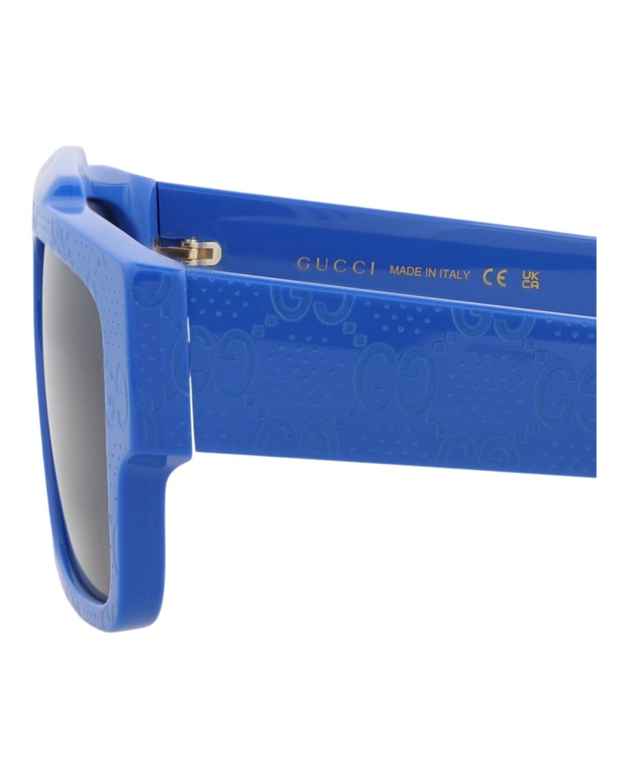Gucci Square-Frame Recycled Acetate Sunglasses