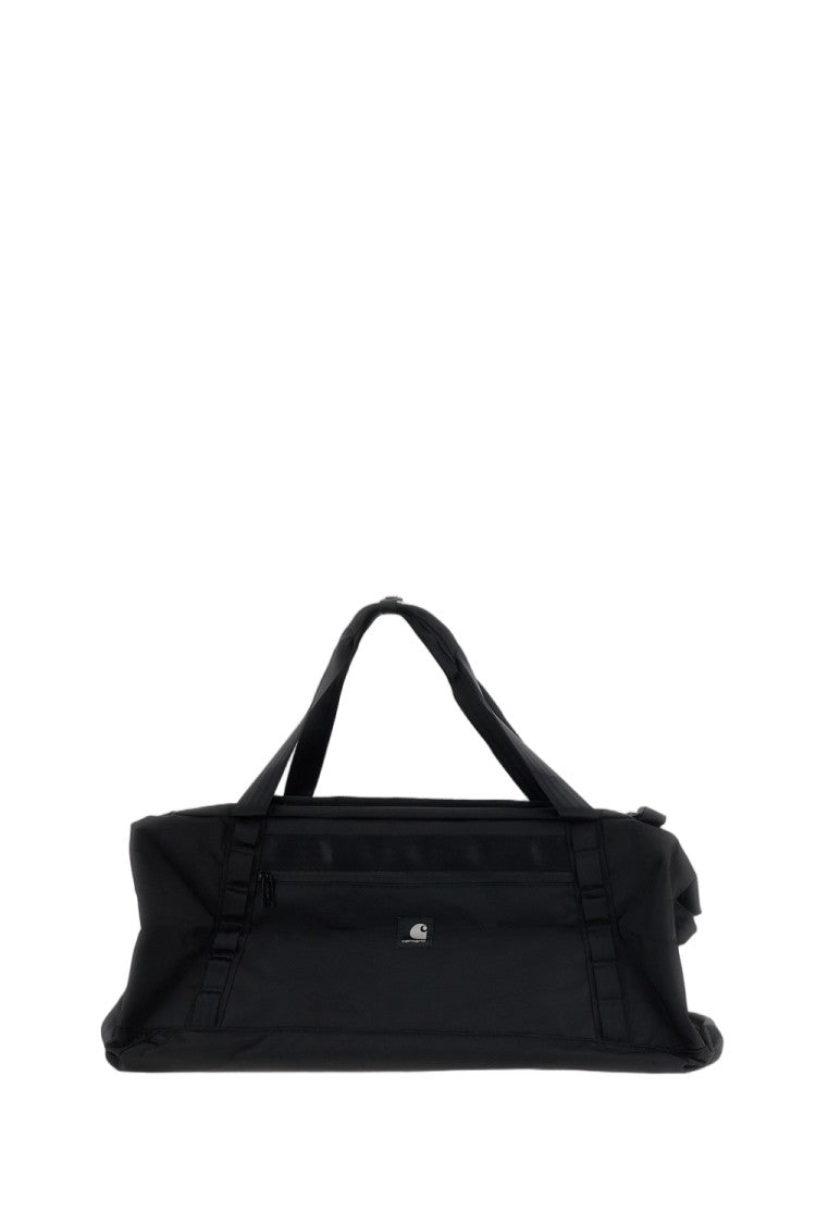 Carhartt Wip Black Richmond Large Water-Repellent Nylon Duffle Bag