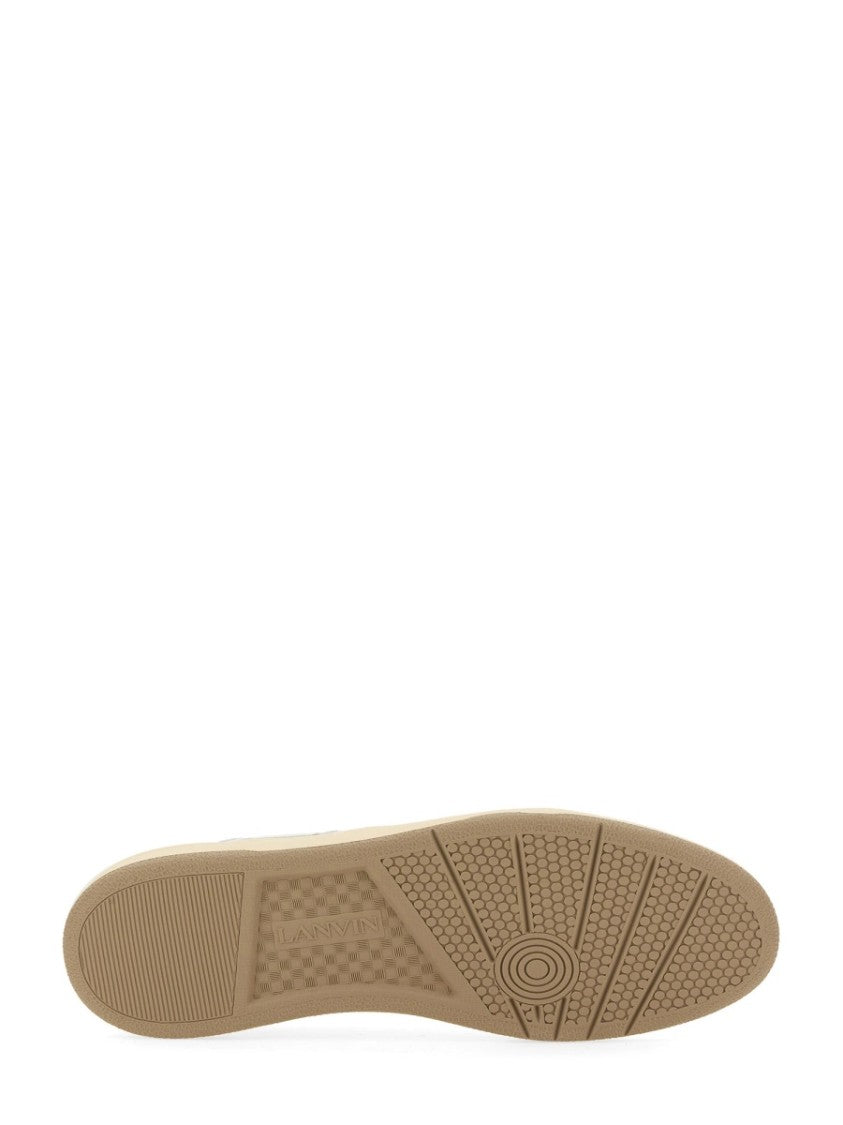 Lanvin "Clay" Low Top Sneakers With Woven Polyester