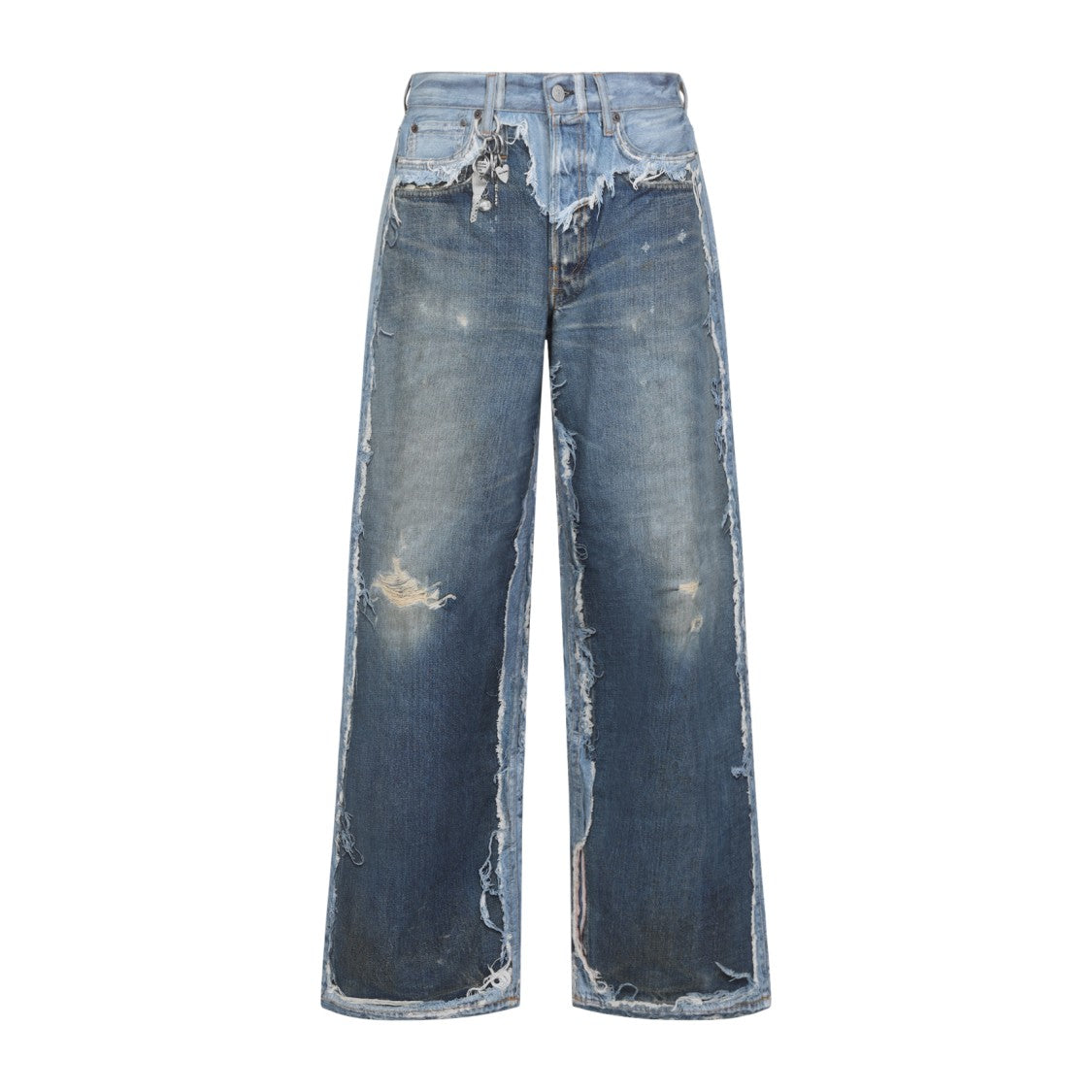Acne Studios Blue Cotton Jeans