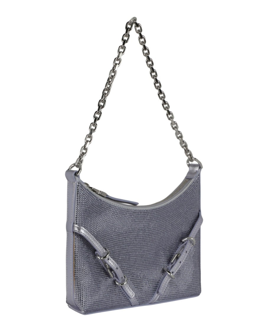 Givenchy Mini Voyou Party Shoulder Bag In Satin