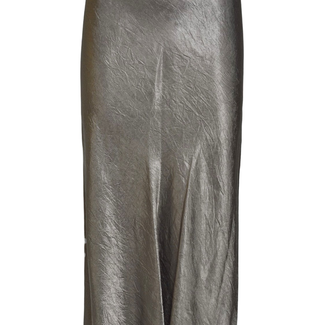Maison Margiela Maxi Skirt With Subtle Sheen And Fluid Drape