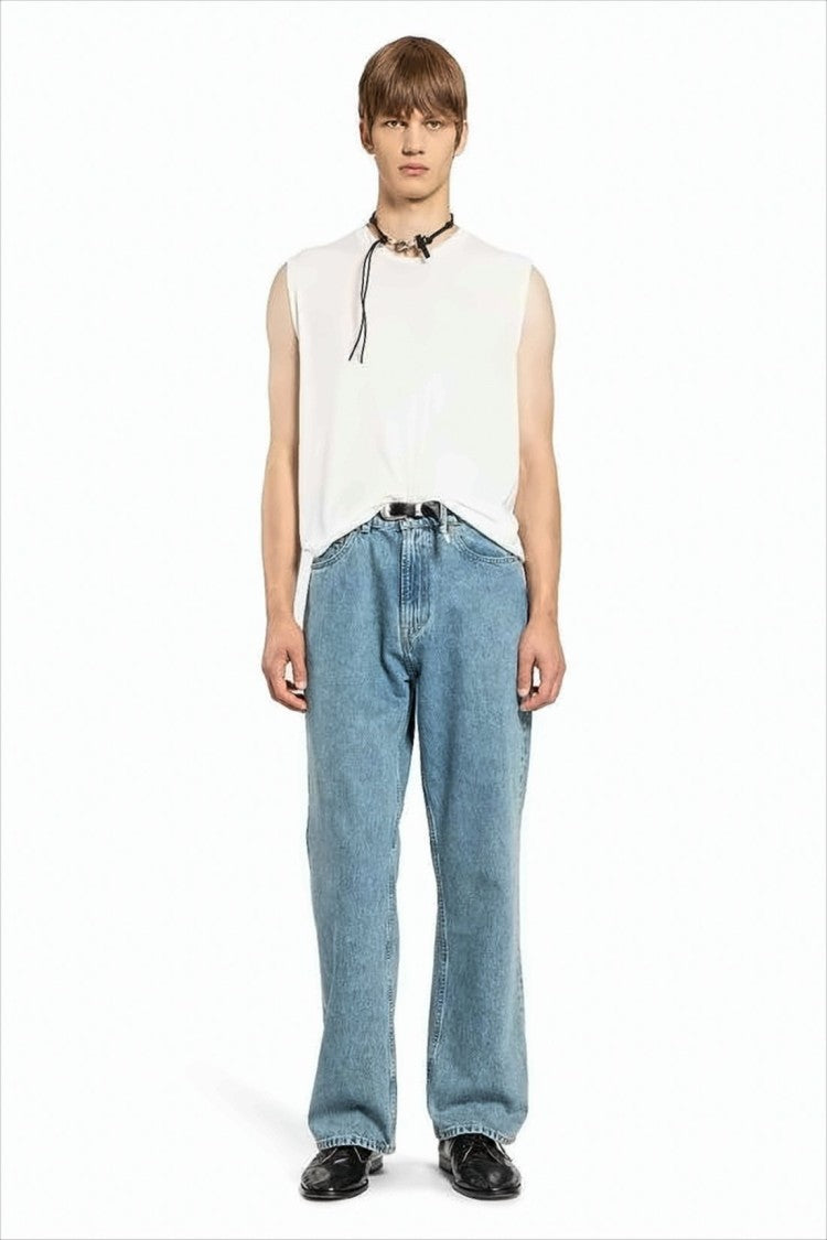 Our Legacy Relaxed Fit Sleeveless Cotton Top