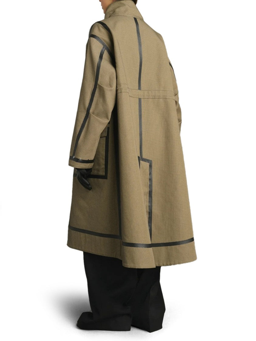 Soeur Black Light High Collar Flap Pockets Coat