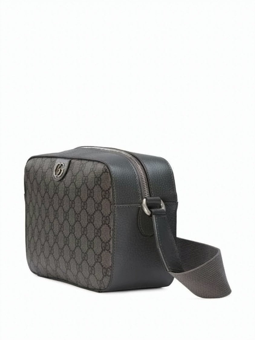 Gucci Rectangular Crossbody Bag With Signature Monogram Canvas
