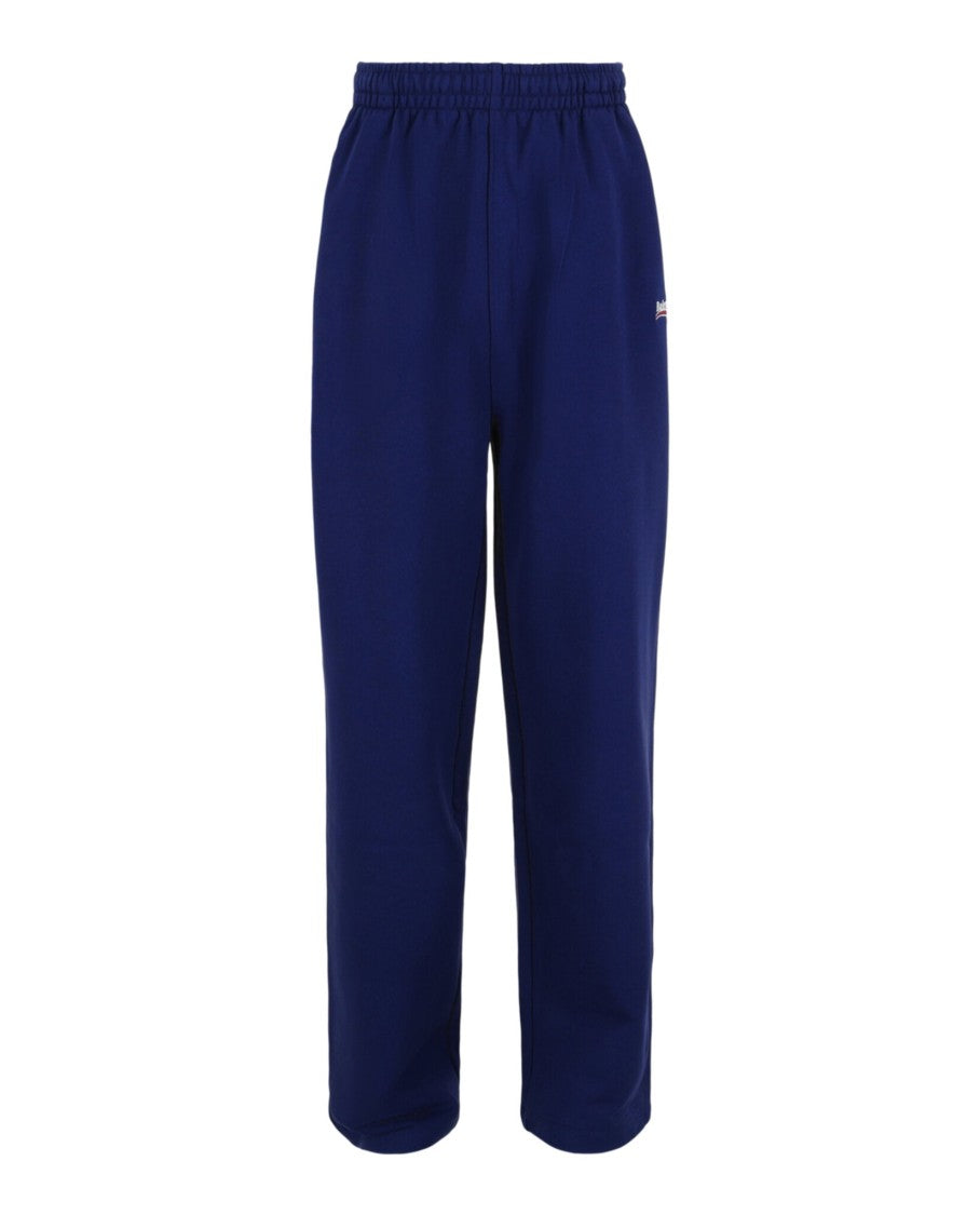 Balenciaga Political Campaign Logo-Embroidered Sweatpants