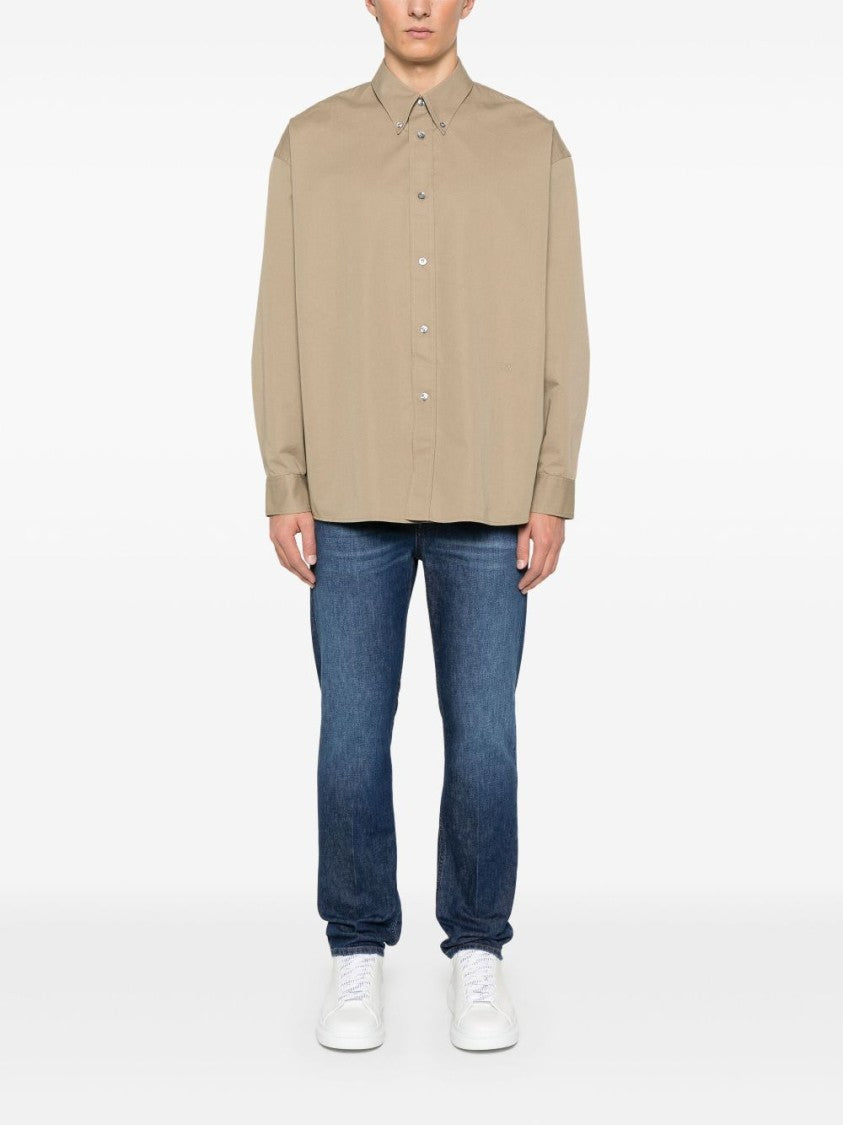 Nine In The Morning Blue Denim Jeans With Classic Five-Pocket Design