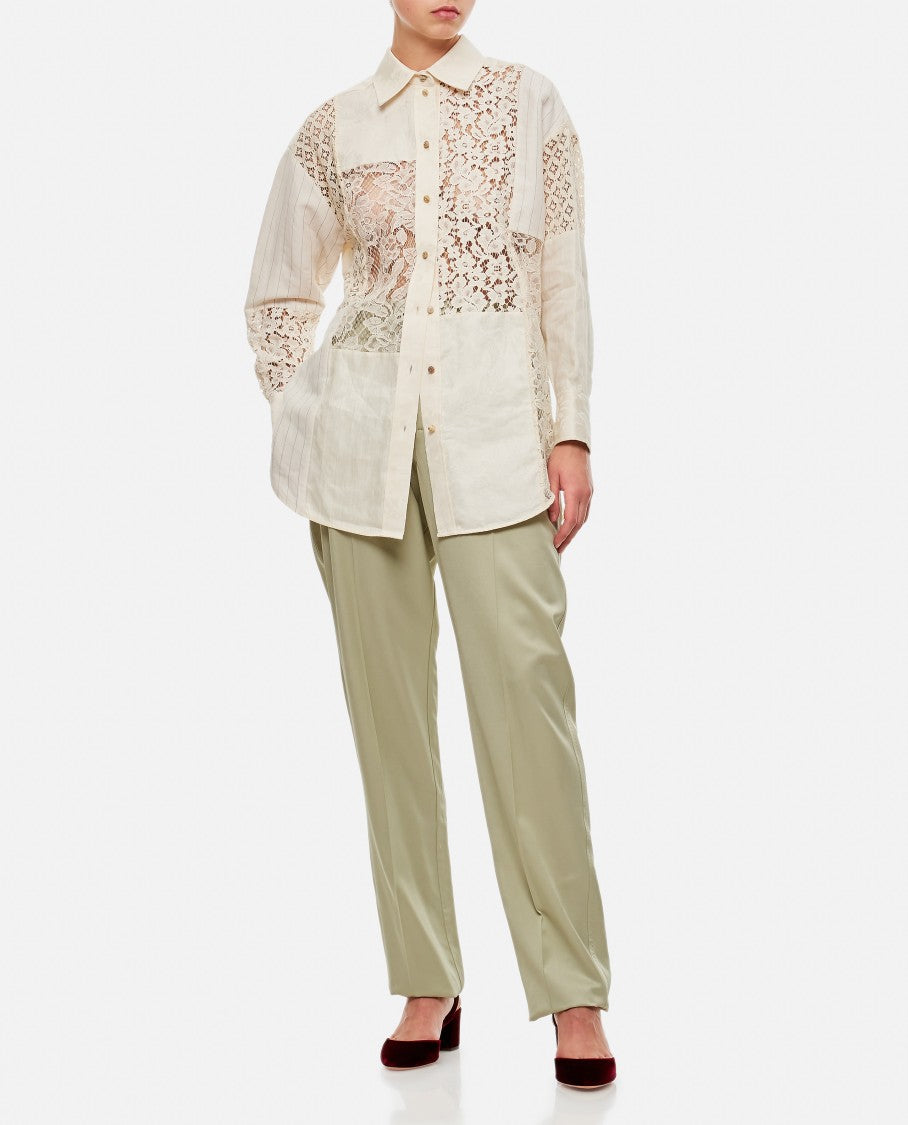 Bottega Veneta Straight Trousers