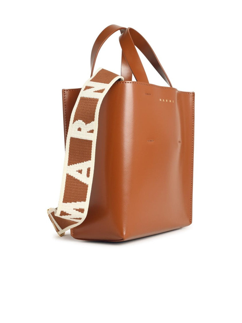 Marni Museo' Brown Leather Bag