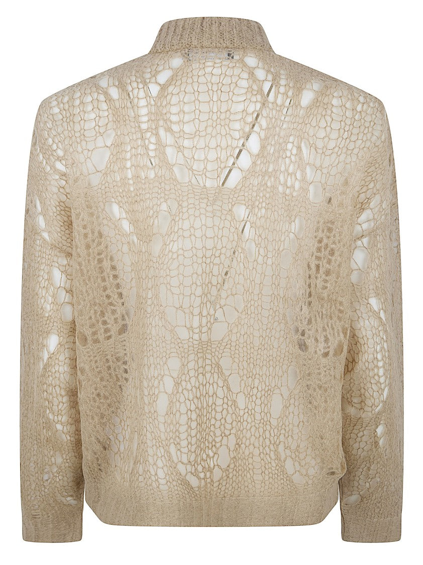 Fabiana Filippi Contemporary Mohair Bomber Jacket