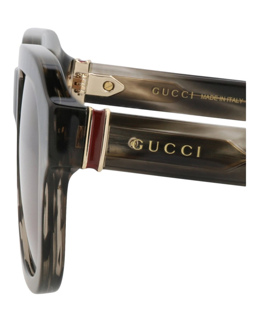 Gucci Square-Frame Recycled Acetate Sunglasses