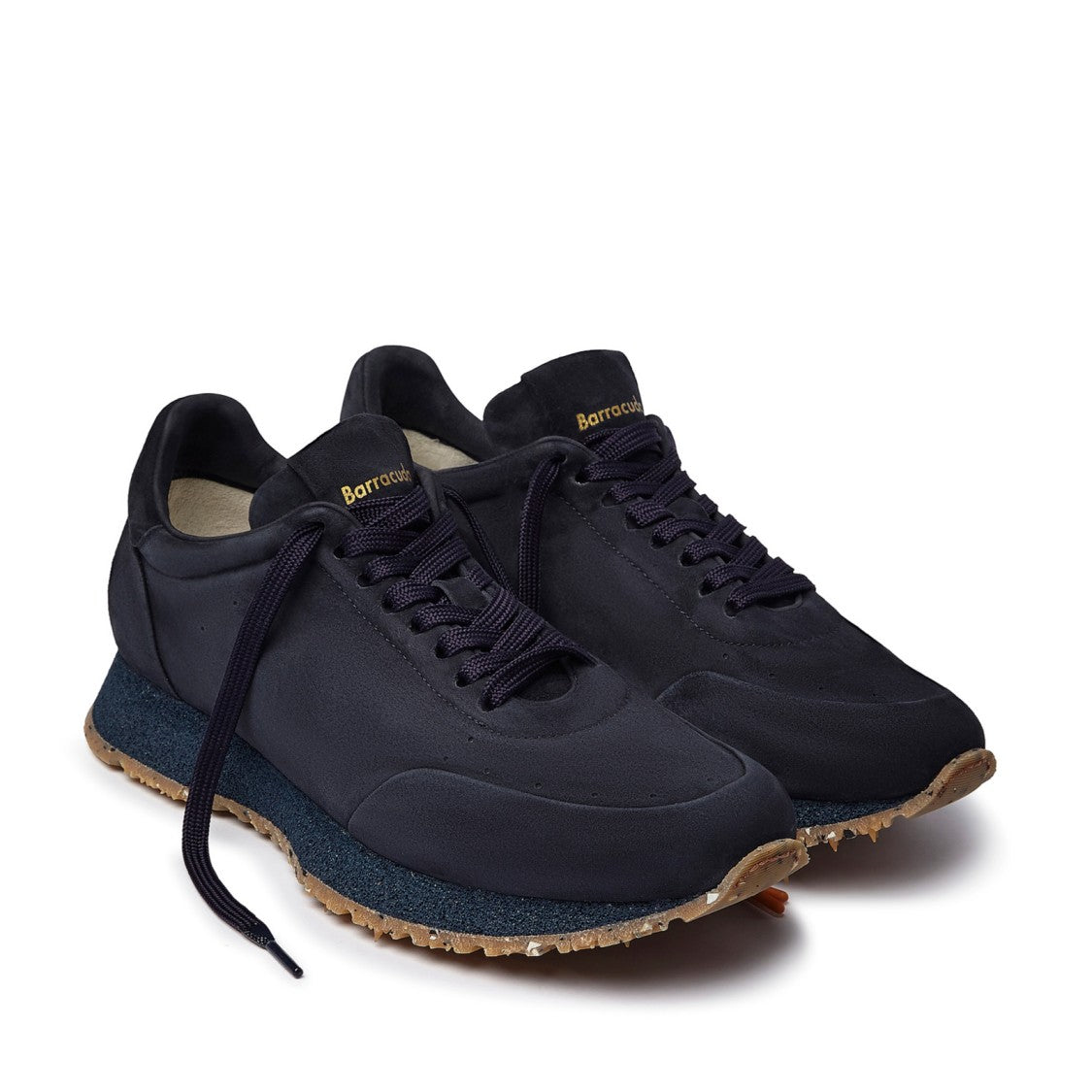 Barracuda Rocket Sneakers In Navy Blue Suede