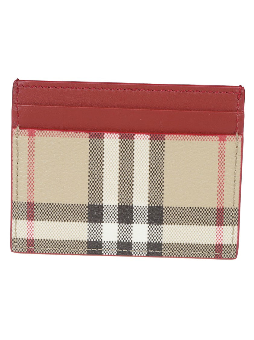 Burberry Classic Flared Jeans With Plaid Detail