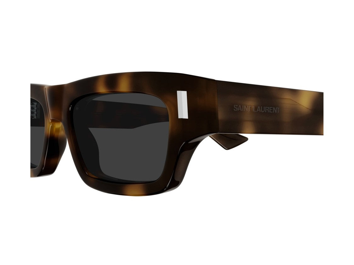 Saint Laurent Sl 837 Tortoiseshell Acetate Oversized Square Sunglasses