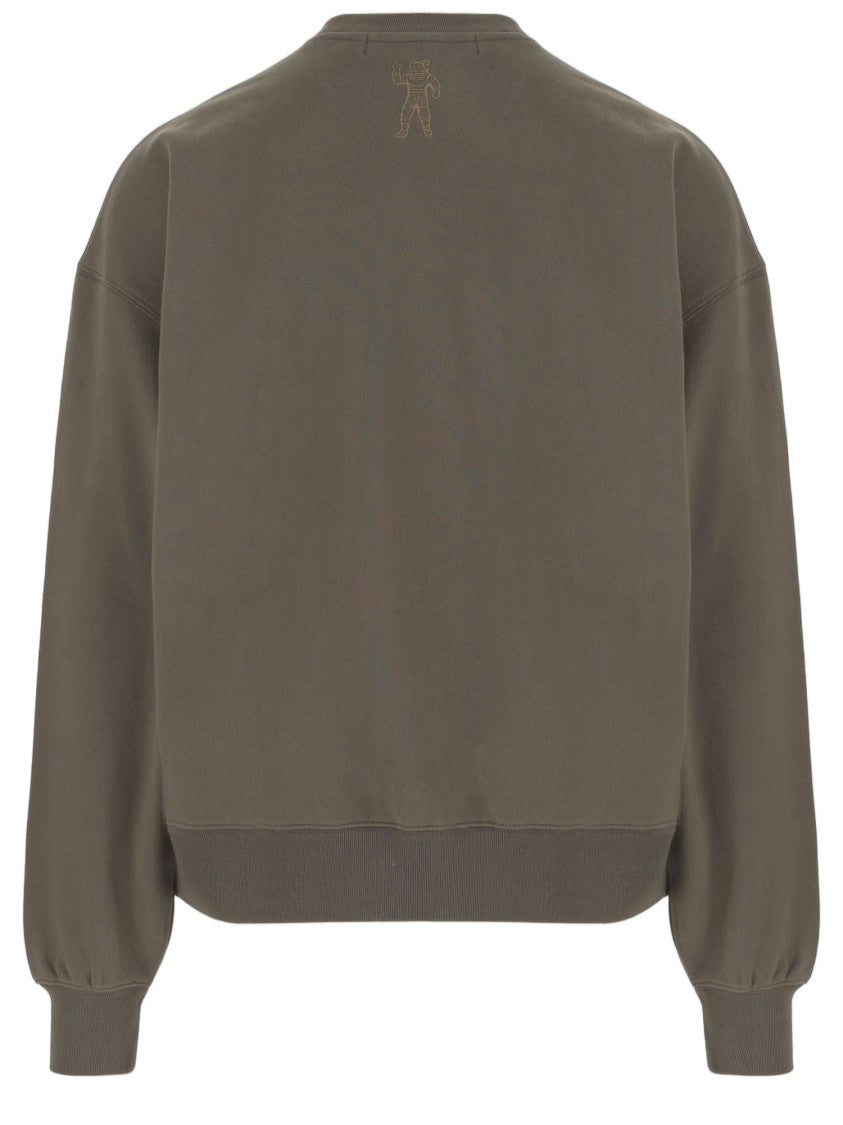 Billionaire Cotton Sweatshirt With Studded Appliqué Logo