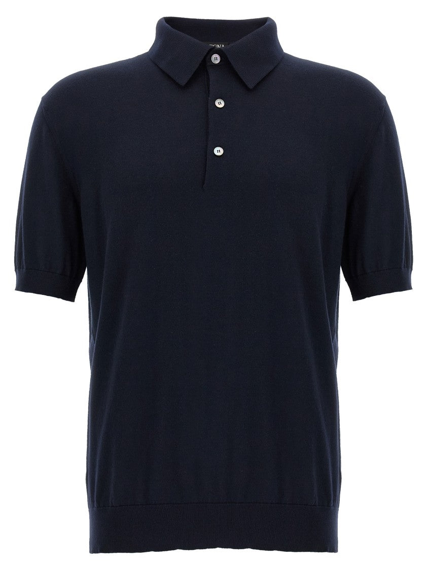 Zegna Cotton Polo Shirt