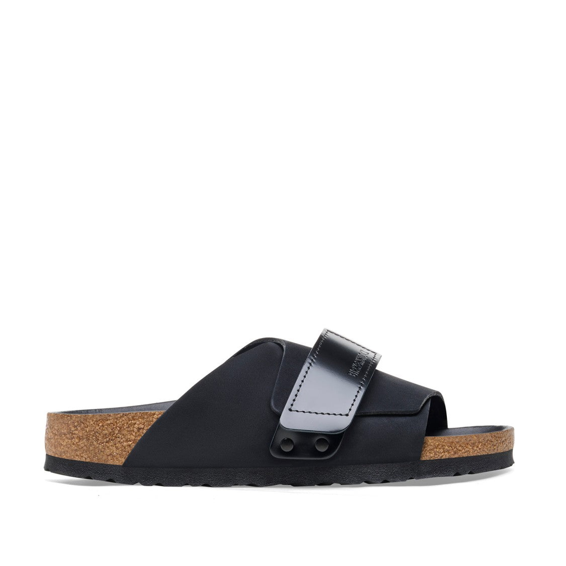 Birkenstock Kyoto Sandals In Nabuk Black