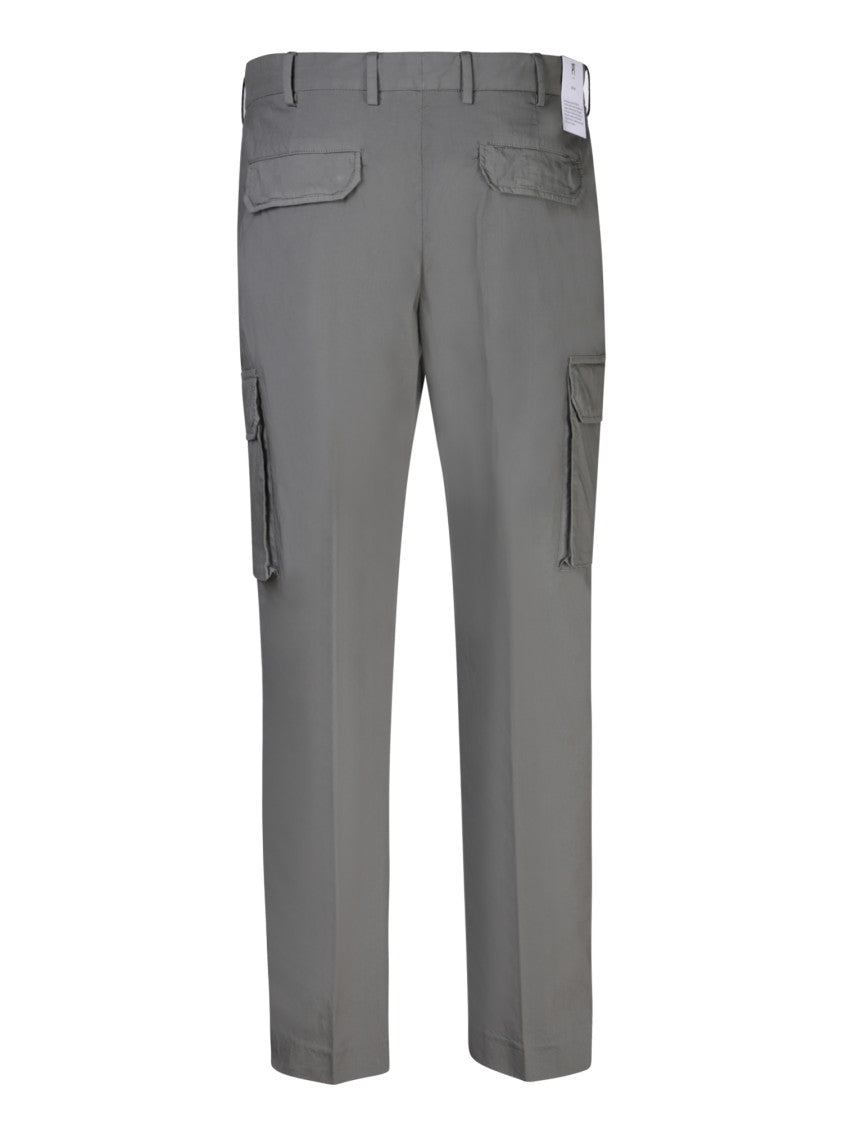 Pt Torino Cargo Trousers With Mid-Rise Fit
