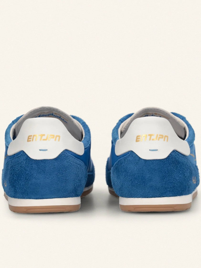 Enterprise Japan Vibrant Blue Mondialito 01 Suede Sneakers