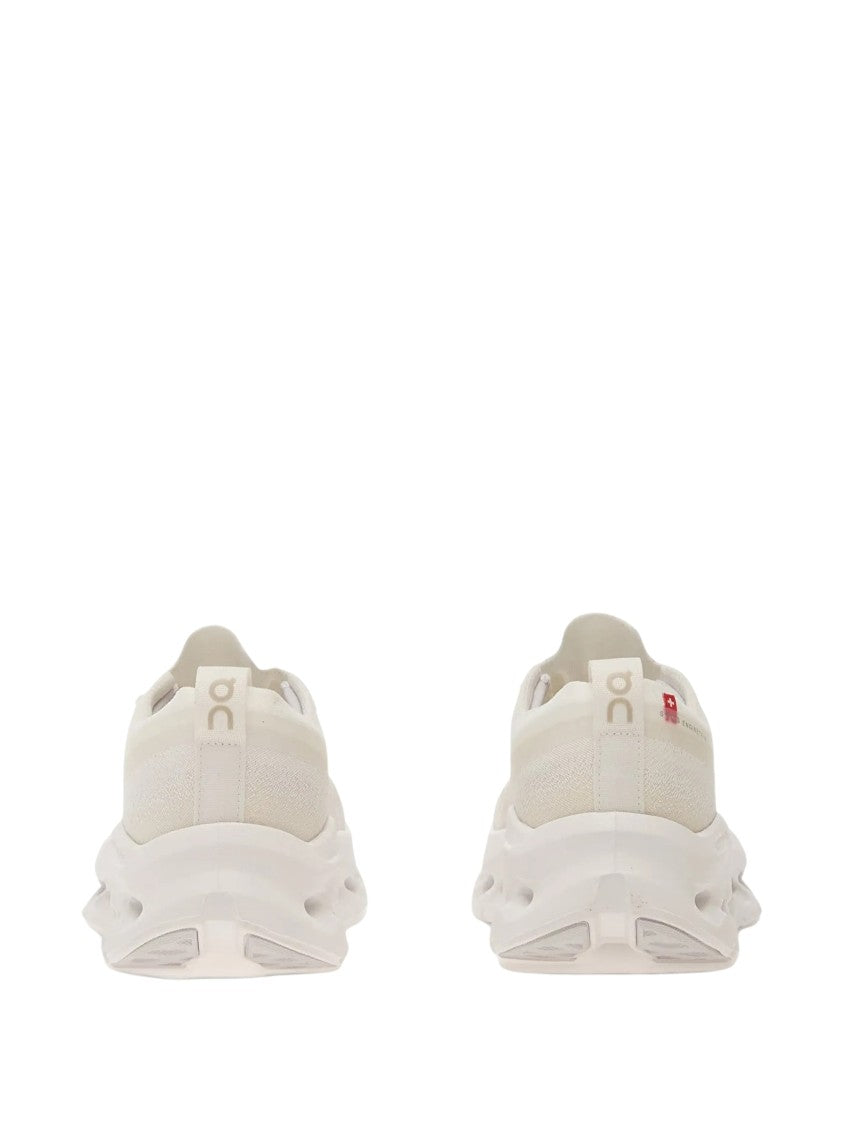 On Cloudtilt Mo White Knit Recycled Polyester Sneakers