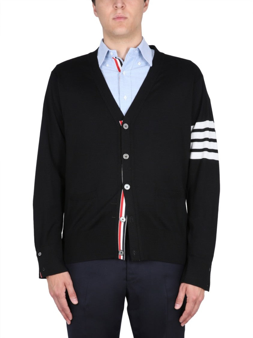 Thom Browne 4-Bar Cardigan