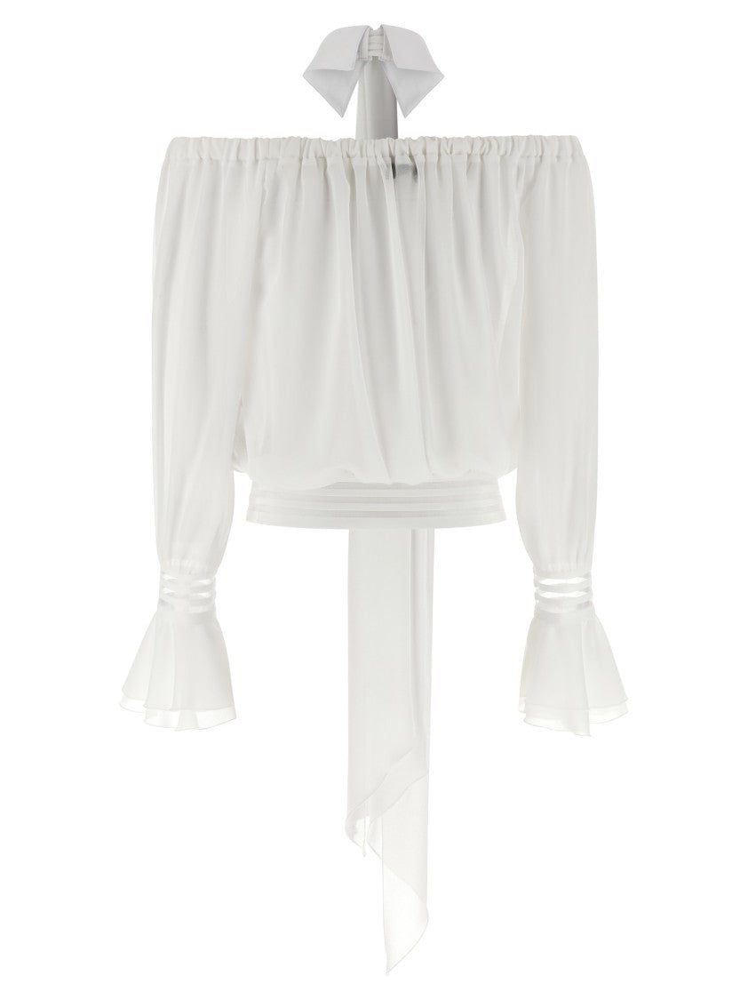 Elisabetta Franchi Shirt Collar Blouse