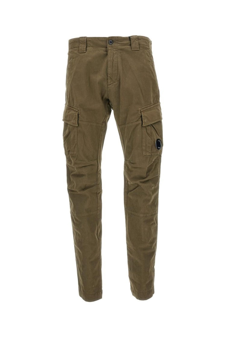 C.P. Company Satin Cargo Pants With Lens Detail