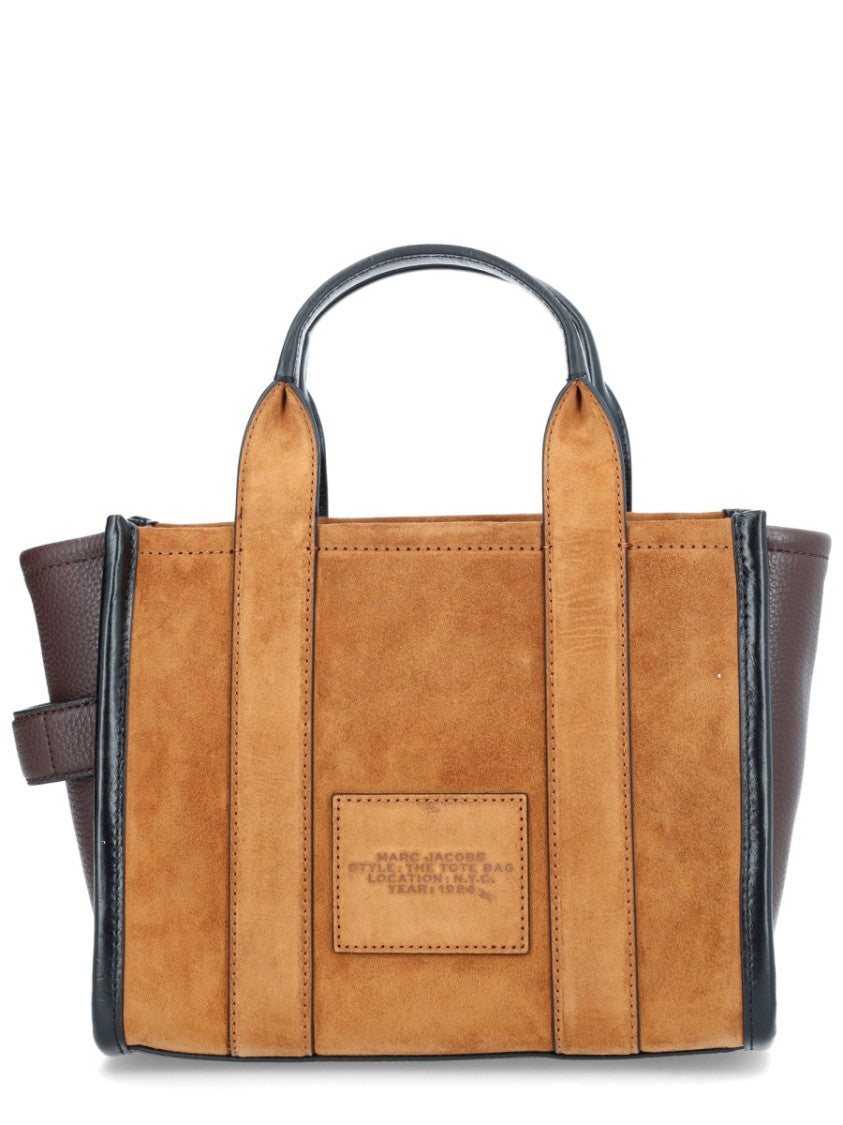 Marc Jacobs Structured Multicolour Tote Bag With Signature Branding