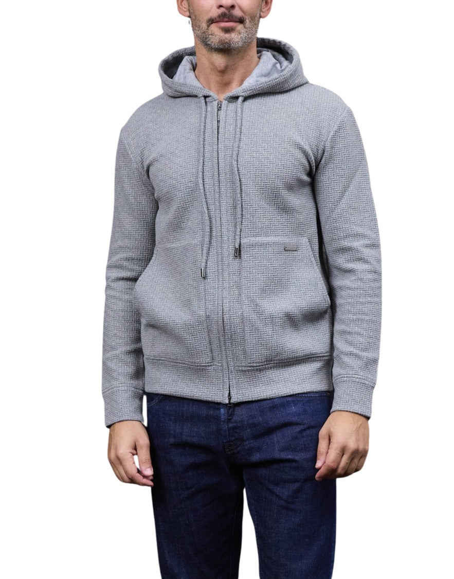 Paolo Pecora Fine Wool Zip-Up Hoodie