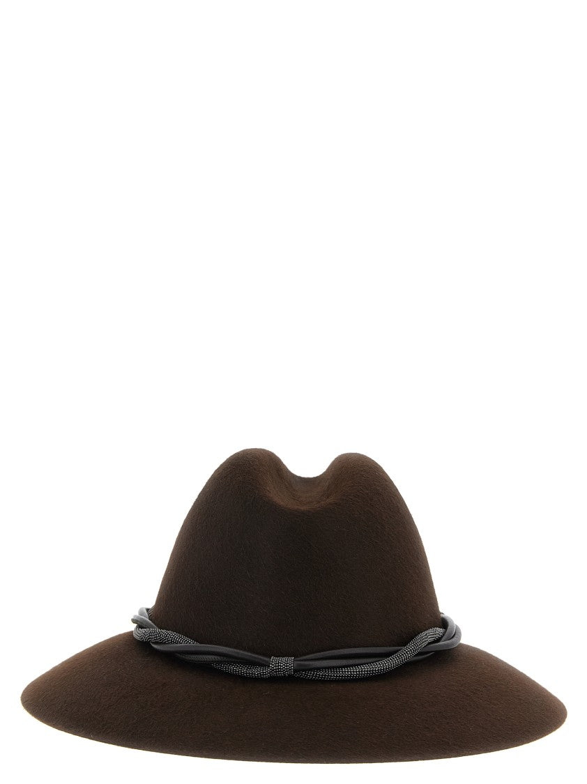 Brunello Cucinelli Fedora' Monile's Hat