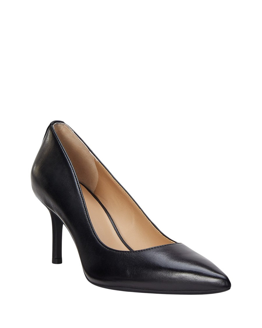 Lauren Ralph Lauren Closed-Toe Leather Pumps With Refined Silhouette