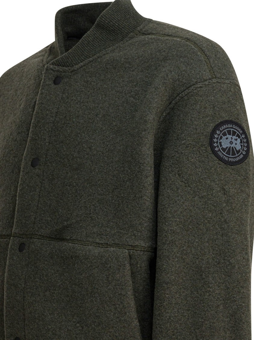 Canada Goose "Hudson Fleece" Bomber Jacket