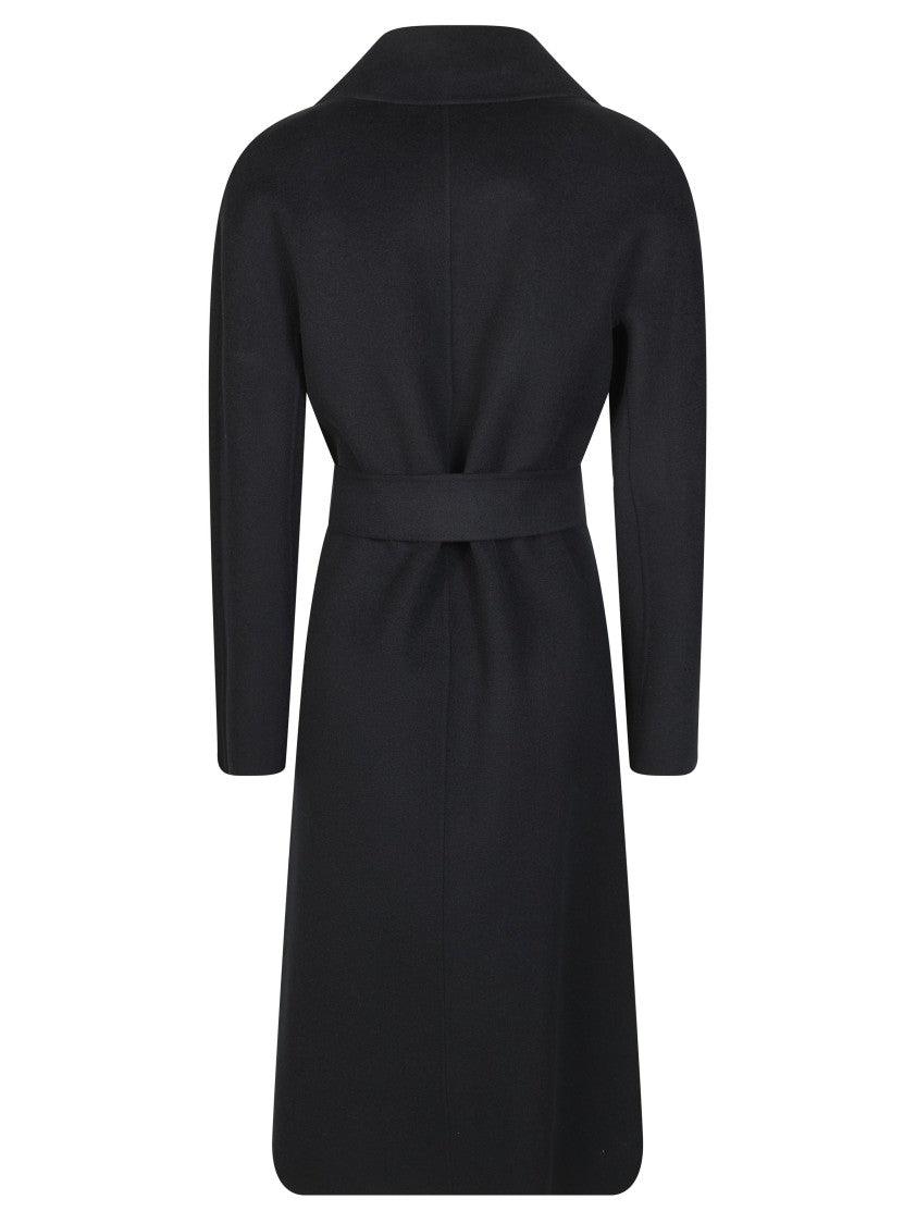 Max Mara Cles Italian Wool Wrap Coat