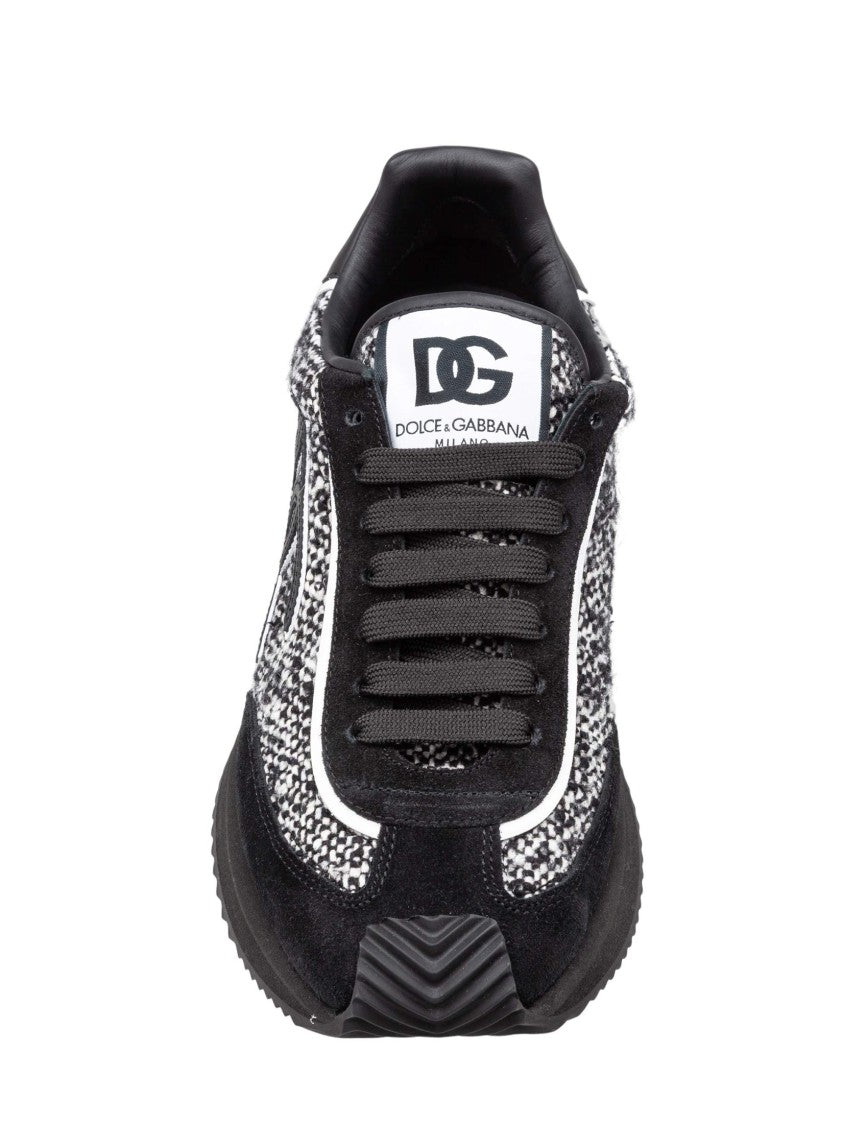 Dolce & Gabbana Cushion Sneakers In Leather