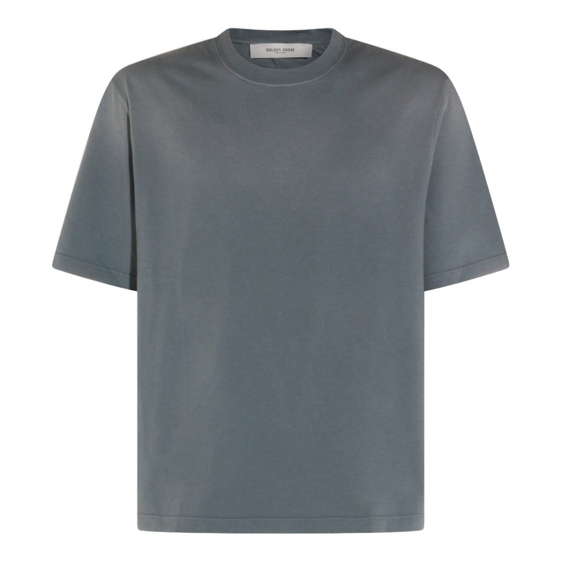 Golden Goose Crew Neck T-Shirt With Subtle Embossed Detail