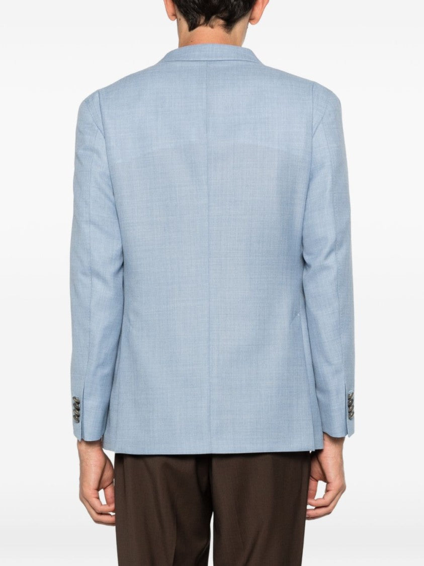 Gabriele Pasini Tailored Double-Breasted Metallic Blazer
