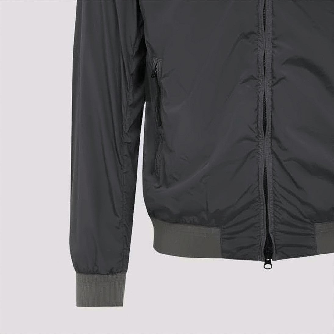 C.P. Company Lightweight Black Jacket With High Collar