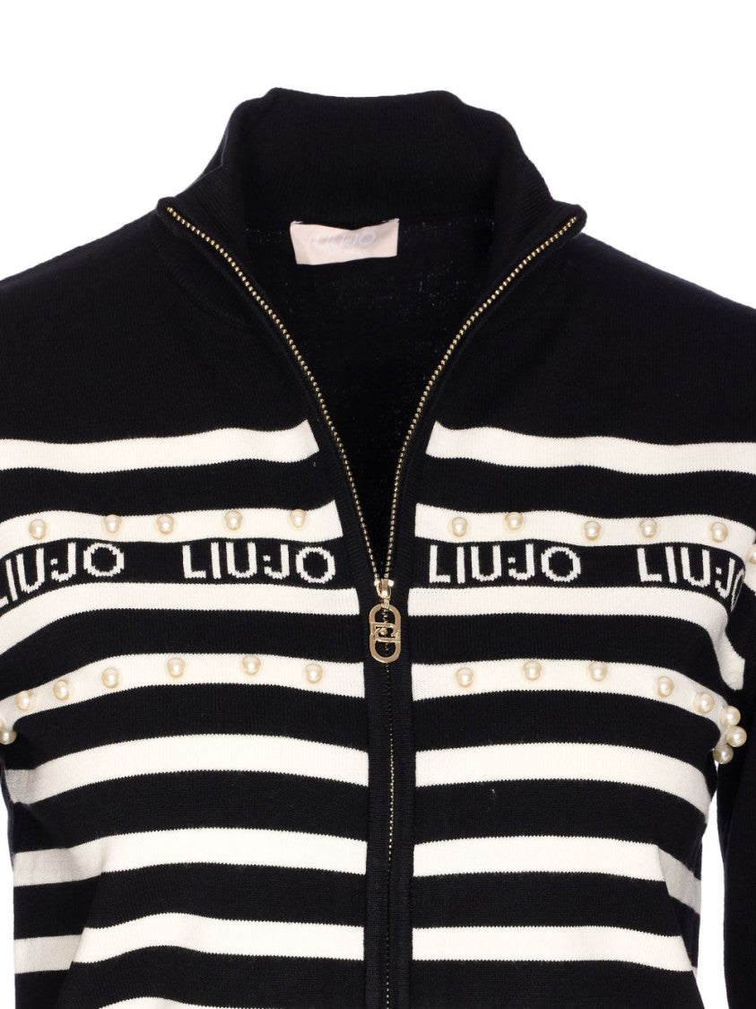 Liu Jo Horizontal Striped Liu Jo Sweater