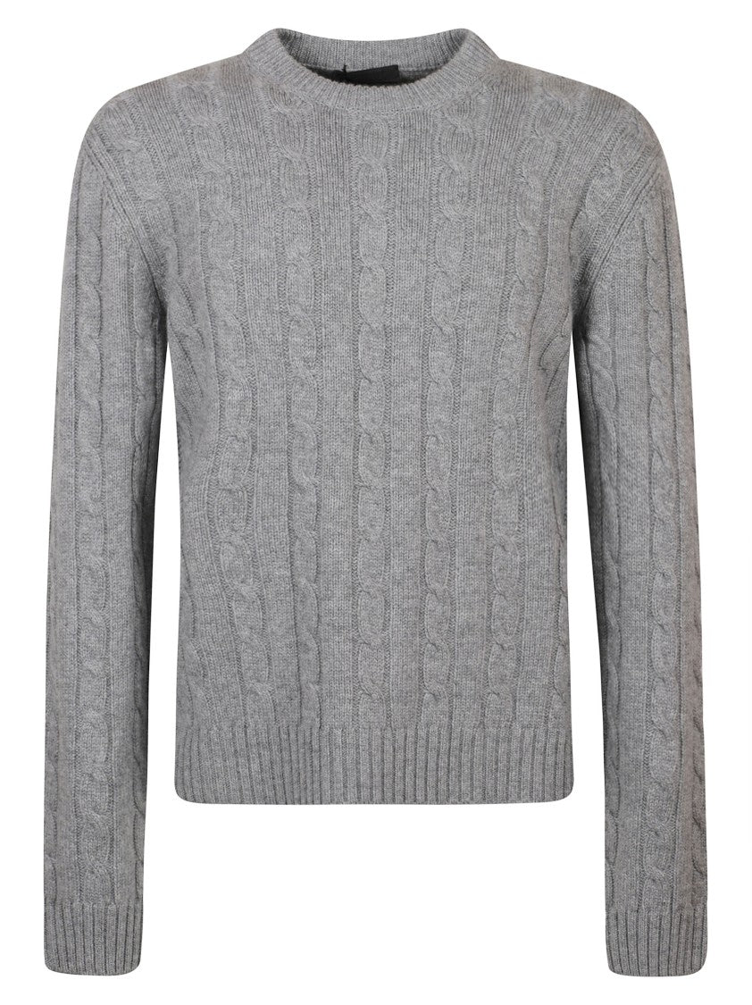 Prada Cable Knit Sweater