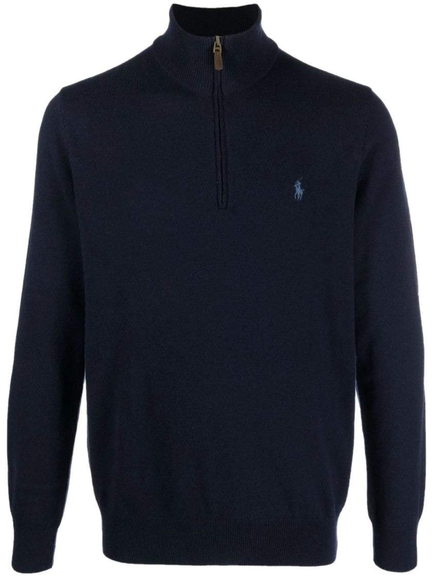 Polo Ralph Lauren Half-Zip Wool Sweater