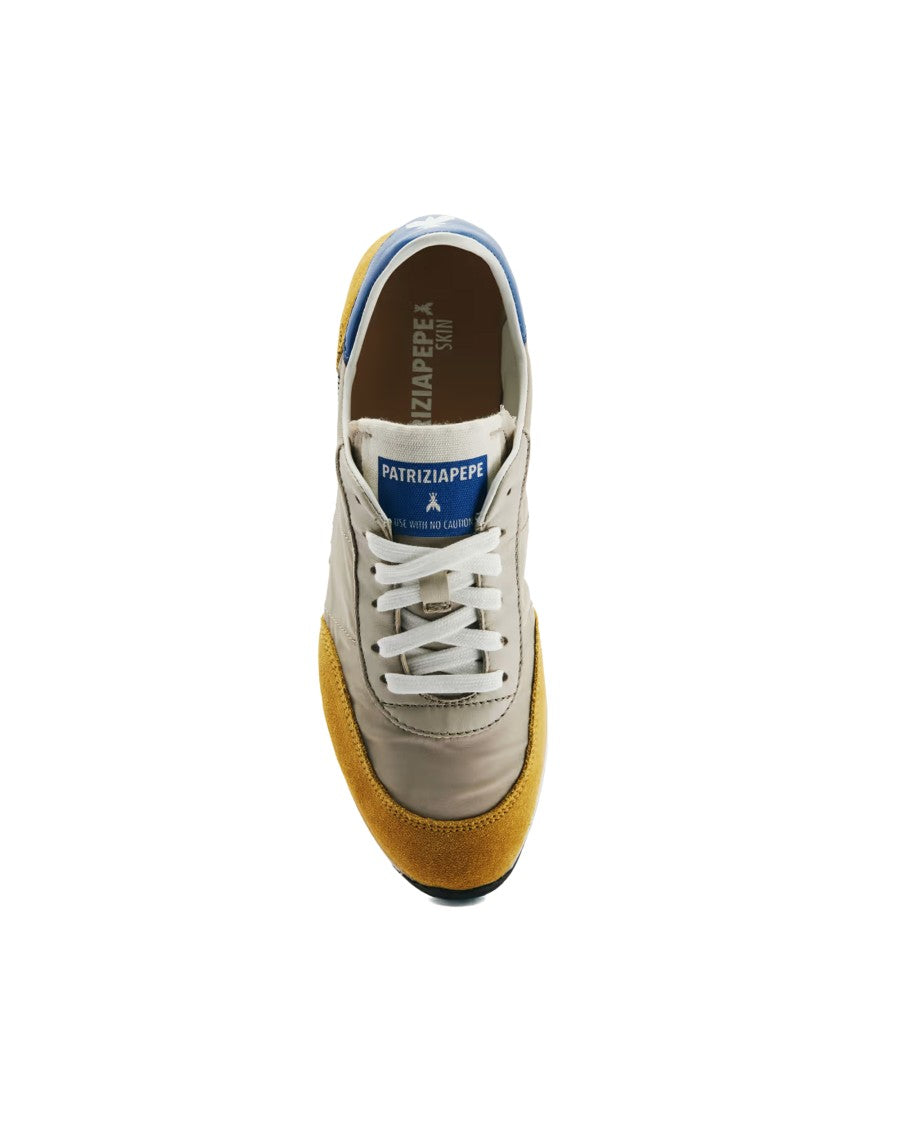 Patrizia Pepe Skin Blue Ochre Sneakers